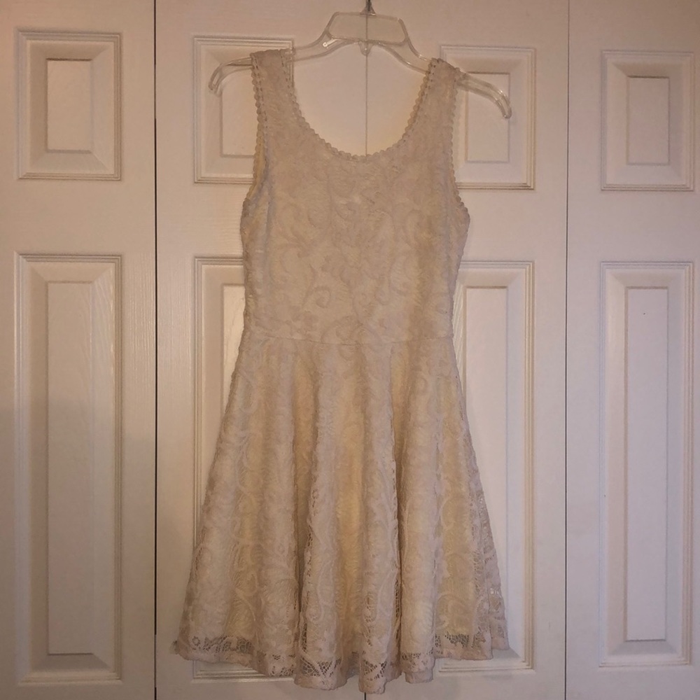 Off white dress